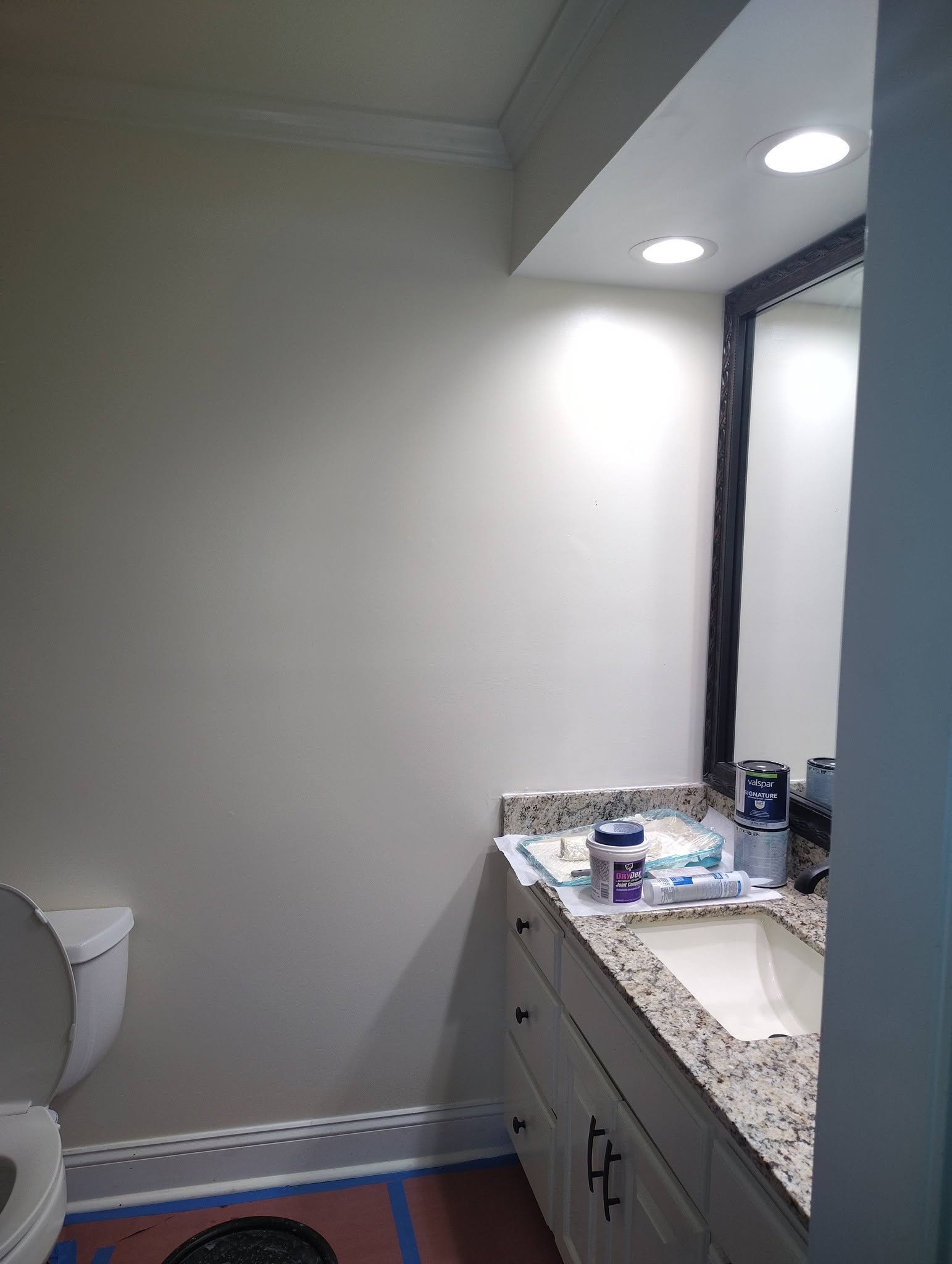 Interior painting project